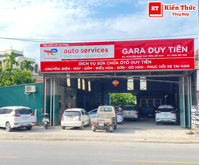 Gara ô tô Duy Tiên