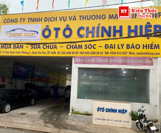 Garage ô tô Chính Hiệp