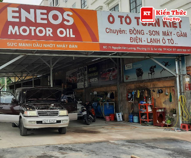 Garage oto Tuấn Kiệt