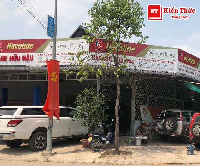 Garage ô tô Hữu Hậu