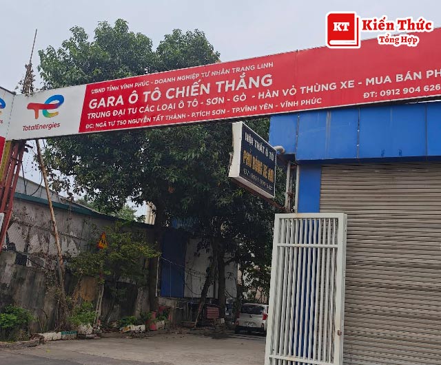 Garage ô tô Chiến Thắng