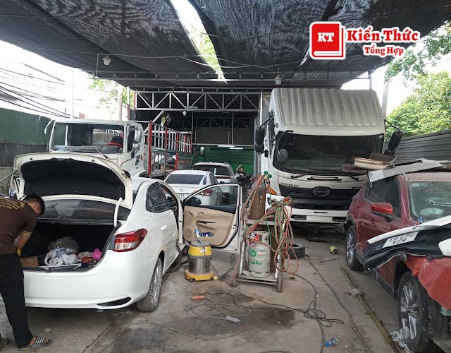 Garage ôtô Hoàng Châu 1