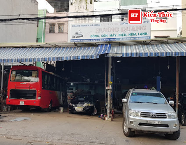 Garage ô tô Hương Quang