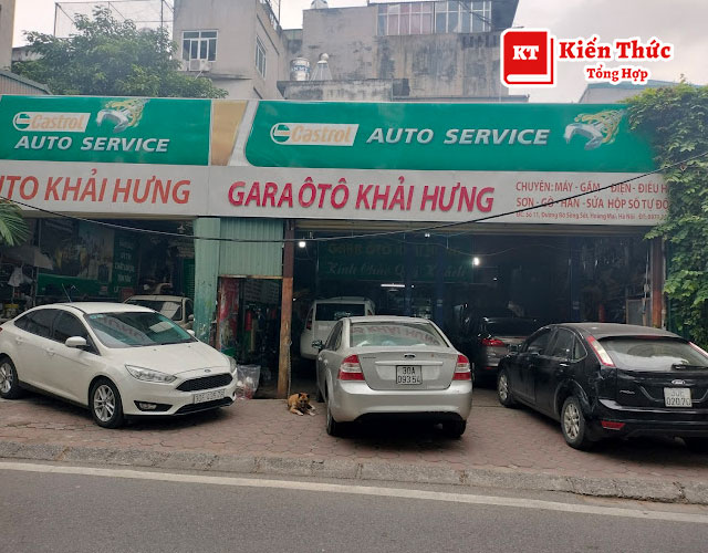 Garage ô tô Khải Hưng