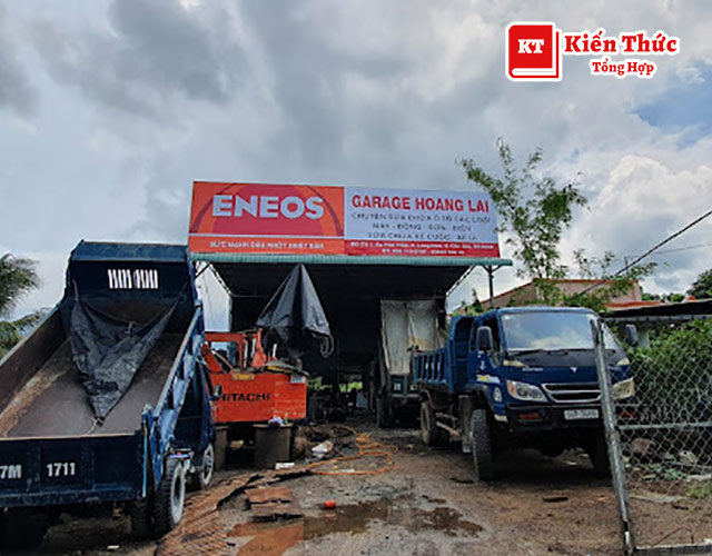 Garage ô tô Lai Cần Giờ