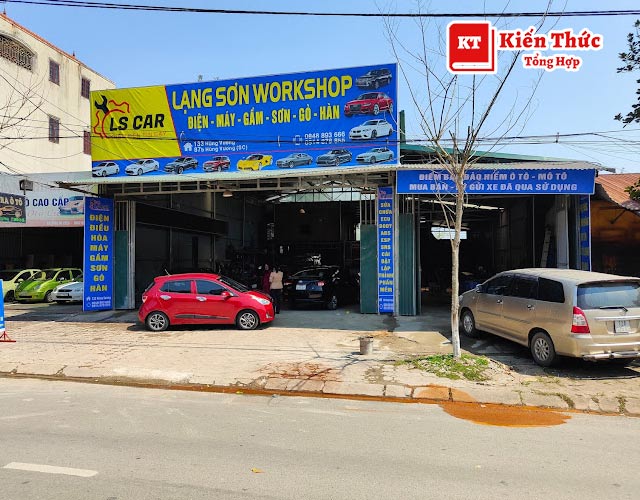 Garage ô tô Lạng Sơn Workshop