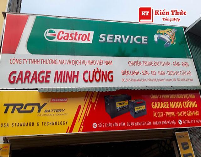 Garage ô tô Minh Cường