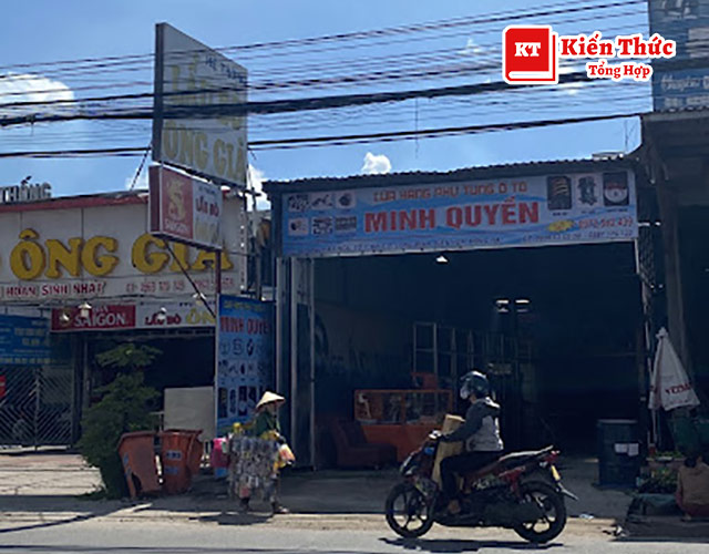 Garage & phụ tùng ô tô Minh Quyền