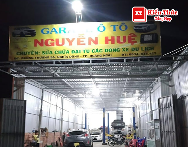 Garage ô tô Nguyễn Huệ