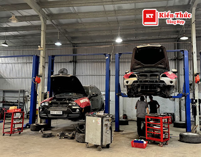 Garage ô tô QUÝ BÌNH