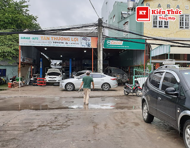 Garage auto ô tô Tân Thương Lợi