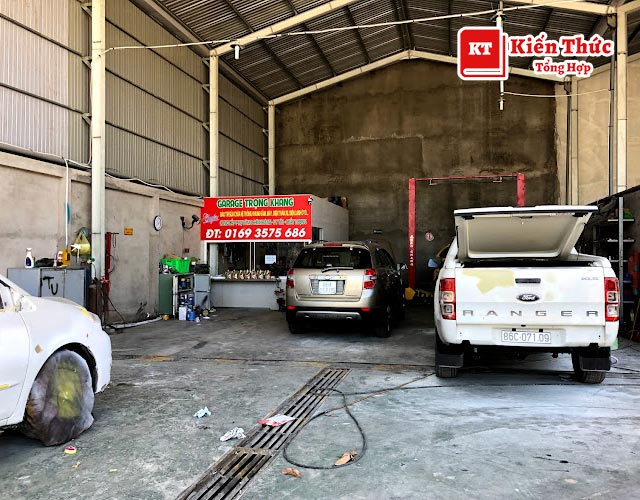 Garage sửa chữa ô tô Trọng Khang