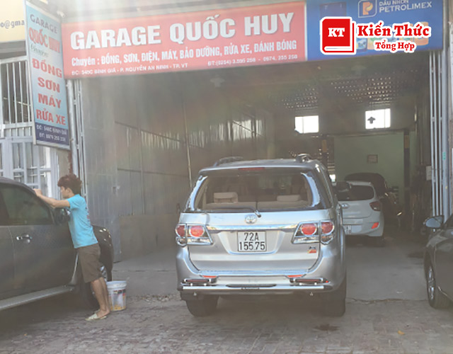 Garage ô tô Quốc Huy 