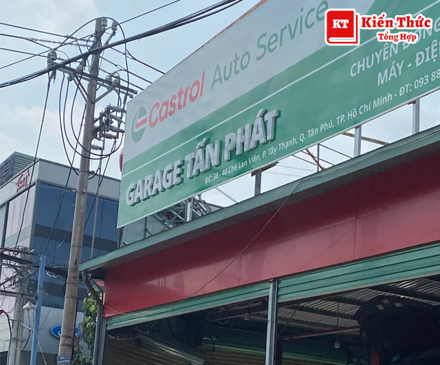 Garage ô tô Tấn Phát