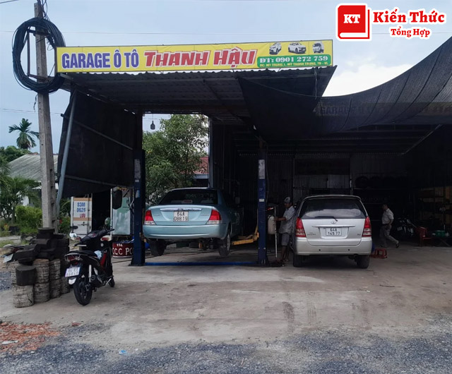 Garage ô tô Thanh Hậu