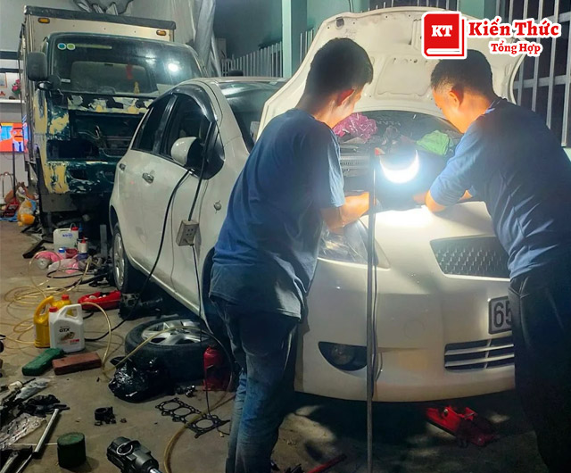 Gara sửa xe lưu động Nhật Thắng Auto