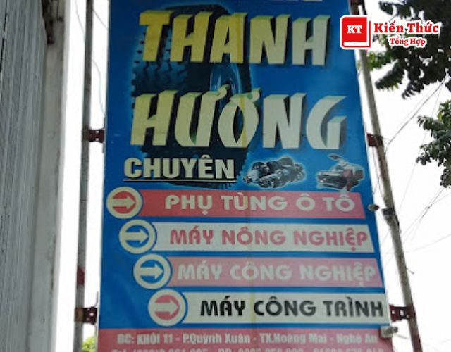 Phụ tùng ô tô Nghệ An Thanh Hương giá bình dân