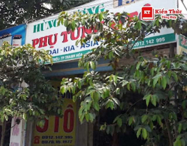 Phụ tùng ô tô Thanh Hóa  Hùng Nương bình dân