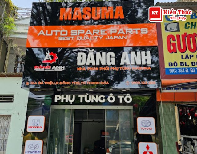 Phụ tùng ô tô Thanh Hóa Masuma chất lượng
