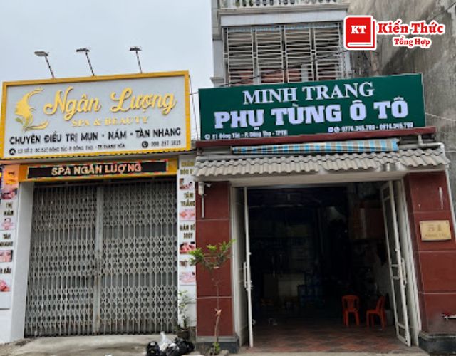 Phụ tùng ô tô Thanh Hóa Minh Trang giá bình dân
