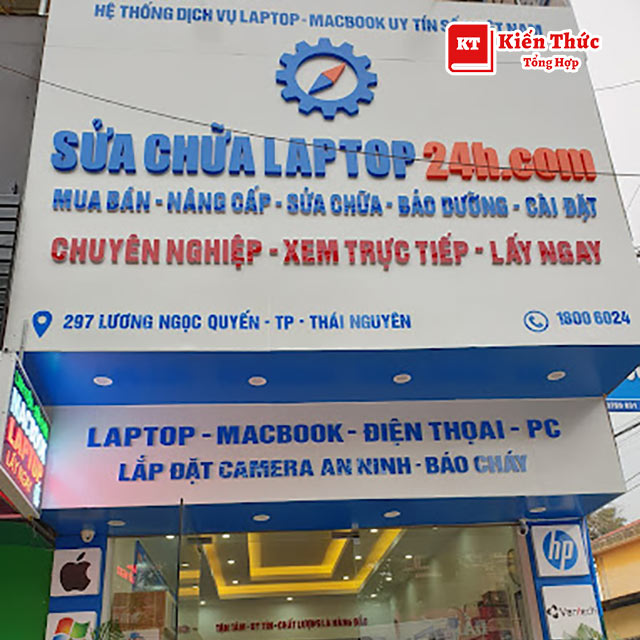 Sửa chữa Laptop 24h Thái Nguyên