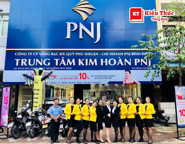 Cửa hàng trang sức PNJ
