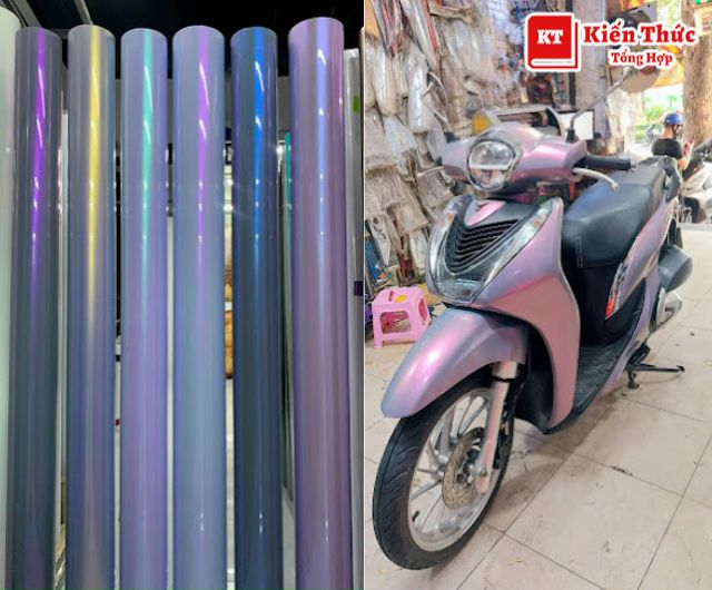 Dán decal xe máy quận 10 Toàn thợ tay nghề cao