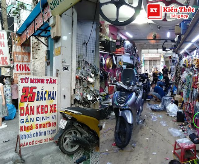 Dán decal xe máy quận 10 Từ Minh Tâm chất lượng, bền lâu