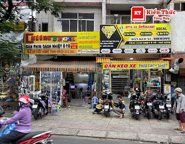 Dán keo xe Chương decal