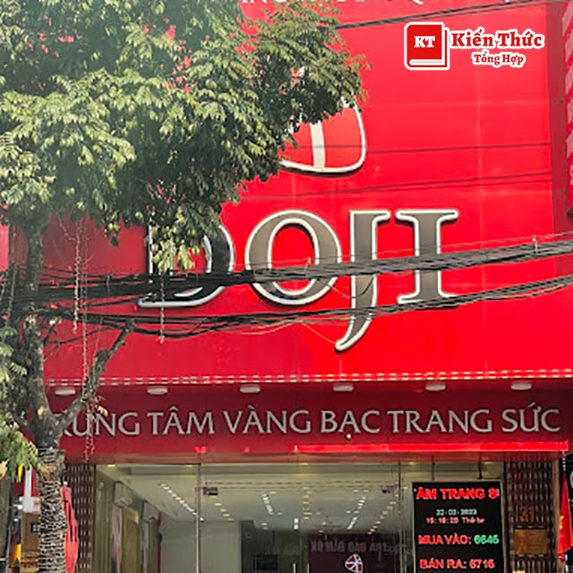 DOJI cơ sở Thái Nguyên