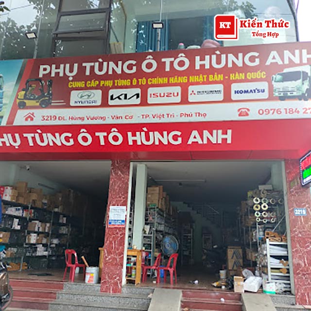 Phụ tùng ô tô Hùng Anh