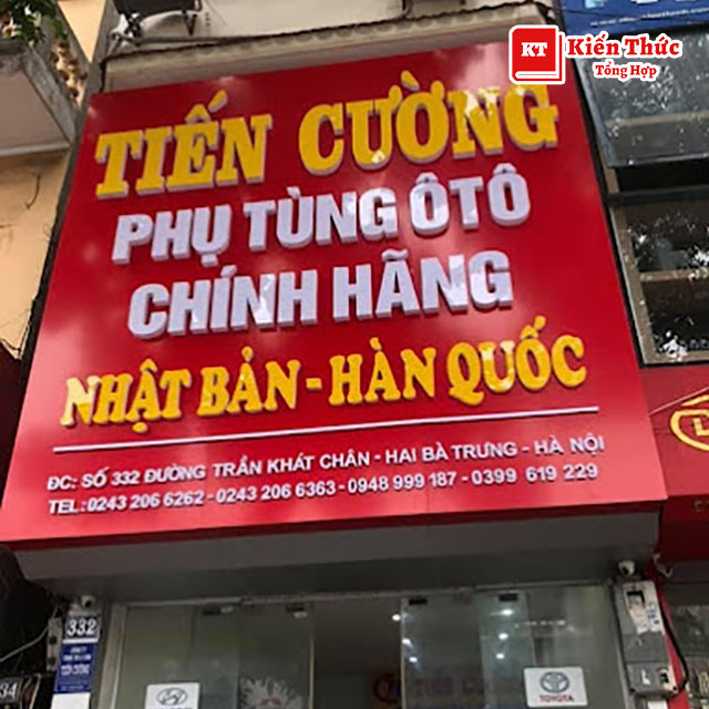 Phụ tùng ô tô Tiến Cường