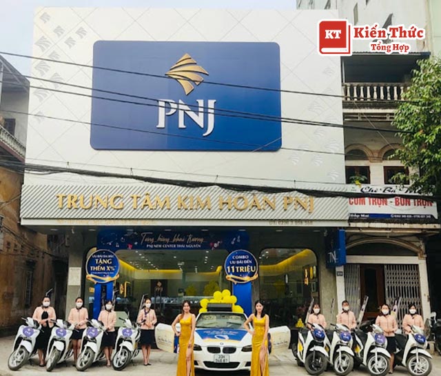 PNJ cơ sở Thái Nguyên