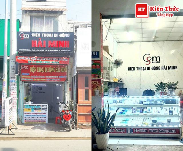 Sửa chữa điện thoại Bình Chánh Hải Minh tay nghề cao