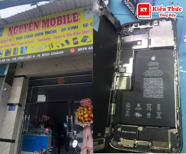 Sửa chữa điện thoại Bình Chánh nguyên Mobile uy tín