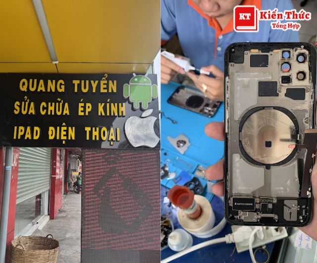 Sửa chữa điện thoại Bình Chánh Quang Tuyển chất lượng hàng đầu