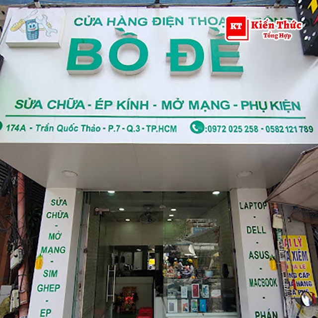 Sửa chữa điện thoại Bồ Đề