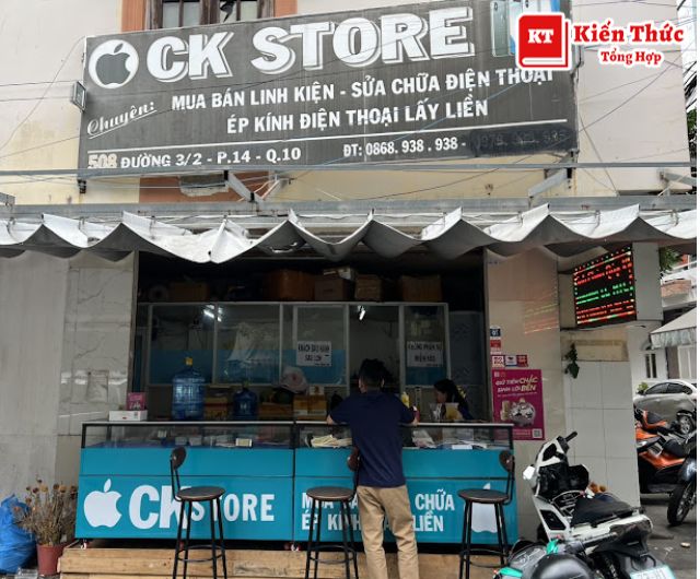 Sửa chữa điện thoại Quận 10 CK Store giá hợp lý