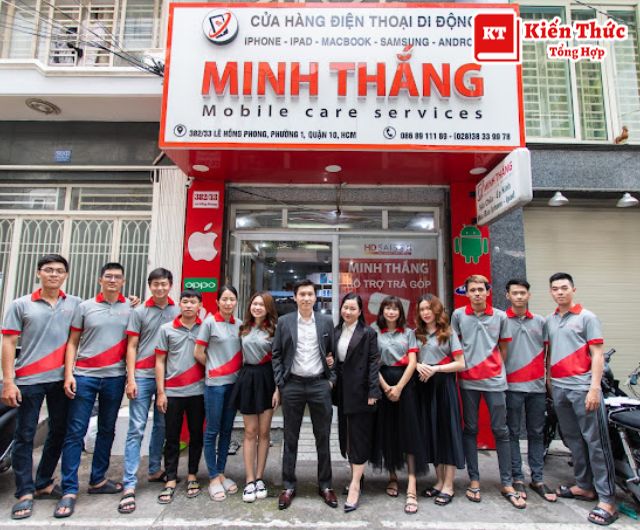 Sửa chữa điện thoại Quận 10 Minh Thắng chất lượng hàng đầu