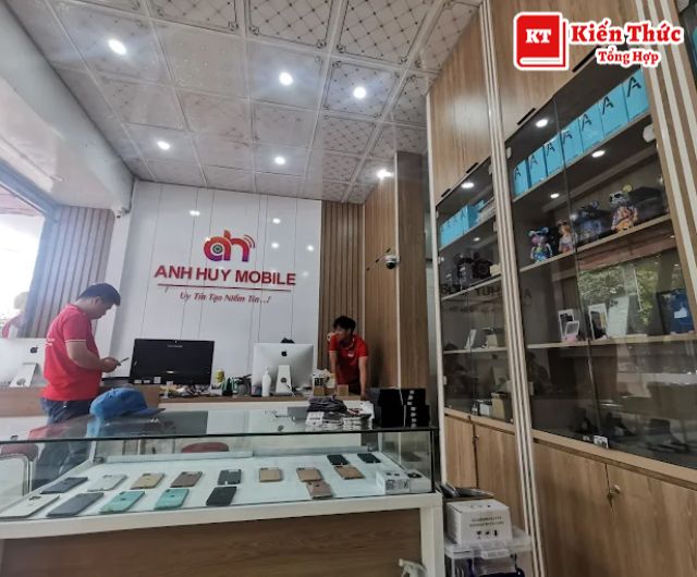 Sửa điện thoại Tuyên Quang Anh Huy thợ chuyên môn cao