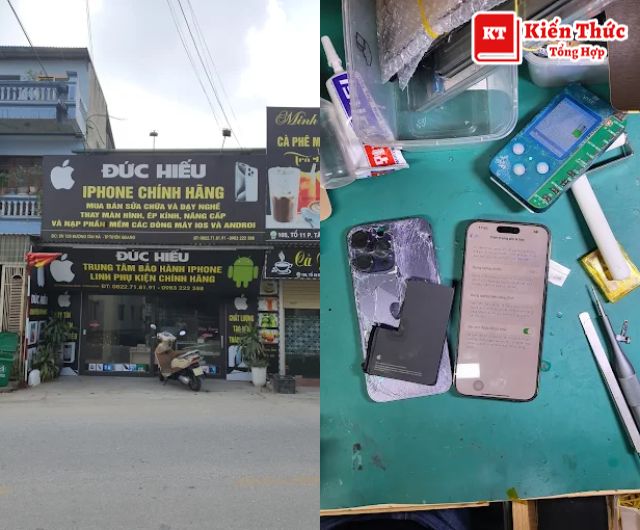 Sửa điện thoại Tuyên Quang Đức Hiếu giá tốt