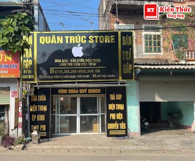Sửa điện thoại Tuyên Quang Quân Trúc nhân viên tận tình
