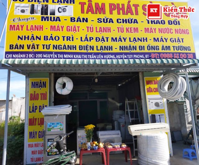 Sửa tủ lạnh Bình Thuận Tâm Phát tận tâm