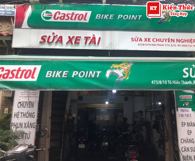 Sửa xe Castrol Tài 