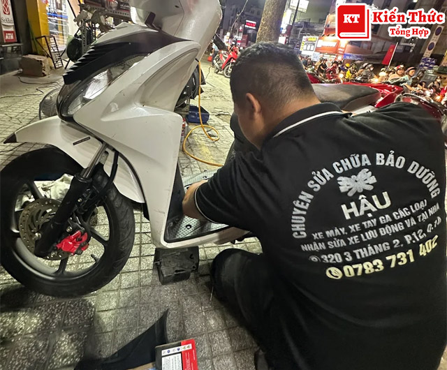 Sửa xe lưu động Hậu 