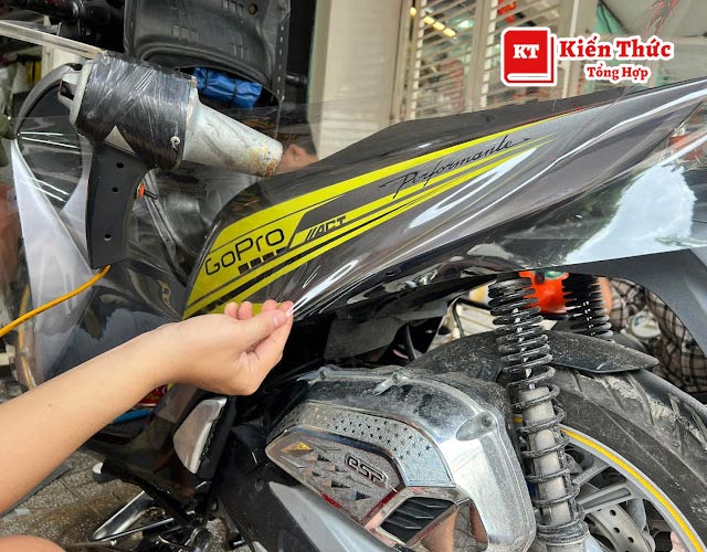 Tiệm dán keo xe Thanh