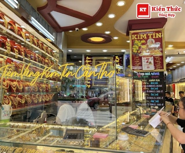 Tiệm vàng Cần Thơ Kim Tín giá tốt