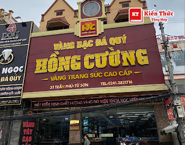 Vàng bạc đá quý Hồng Cường