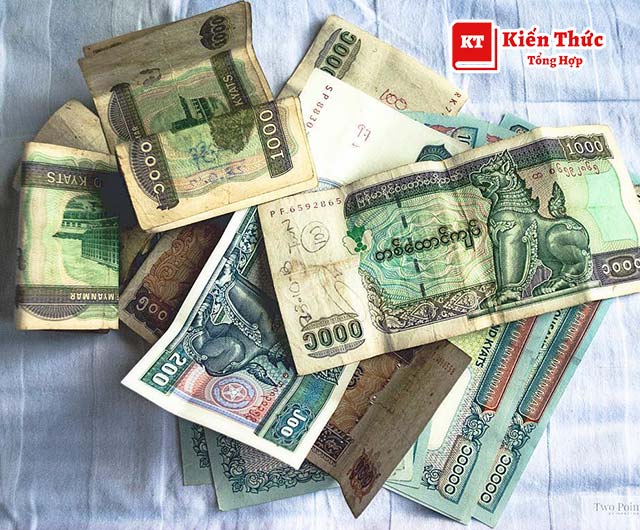 Các mệnh giá tiền giấy Myanmar