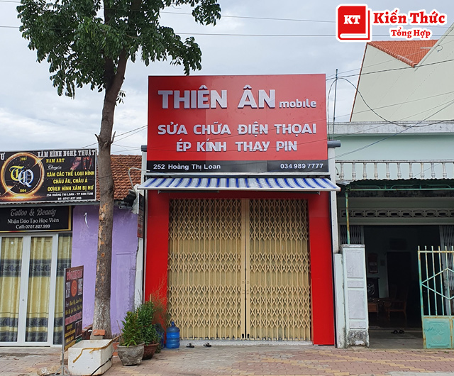 Sửa chữa điện thoại Thiên Ân Mobile